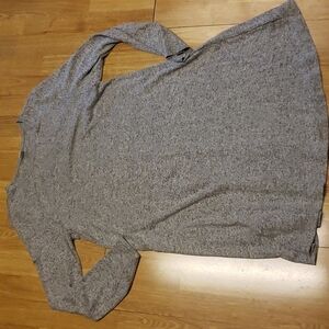 Old Navy gray long sleeve swing dresses size medium